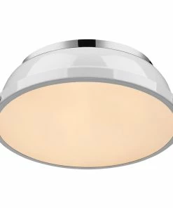 Top 10 💯 Golden Lighting Transitional Looks Duncan 14" Flush Mount 🥰 145 Golden Lighting Transitional Looks Duncan 14
