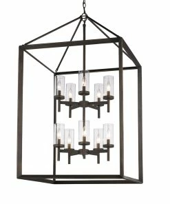 Hot Sale ๐ Golden Lighting American Farmhouse Smyth 10 Light Pendant ๐ฅ 8 Golden Lighting American Farmhouse Smyth 10 Light Pendant