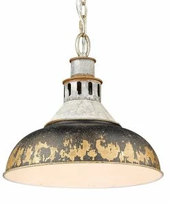 Golden Lighting American Farmhouse Kinsley Large Pendant