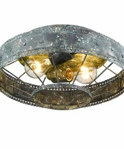 Best deal ๐ฅฐ Golden Lighting Ferris Flush Mount ๐ 26 Golden Lighting Ferris Flush Mount