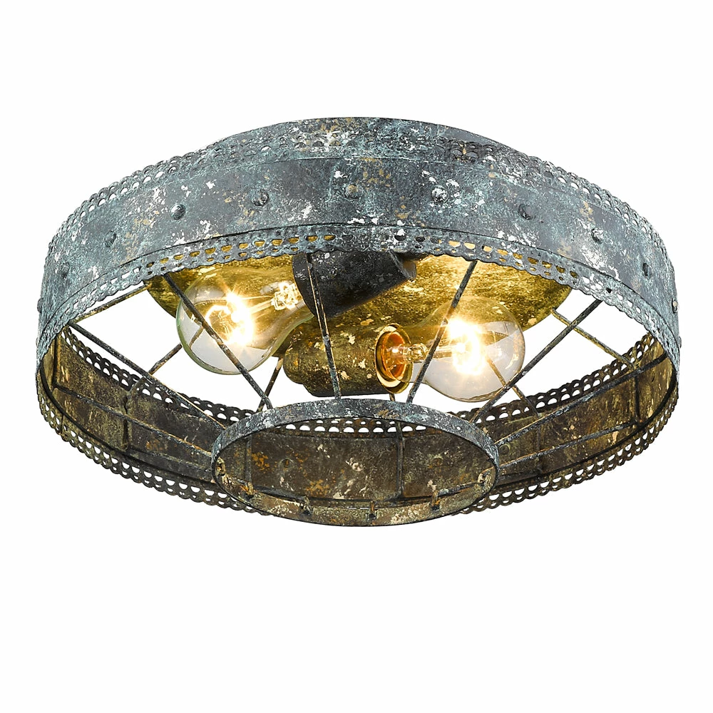 Best deal ๐ฅฐ Golden Lighting Ferris Flush Mount ๐ 14 Golden Lighting Ferris Flush Mount