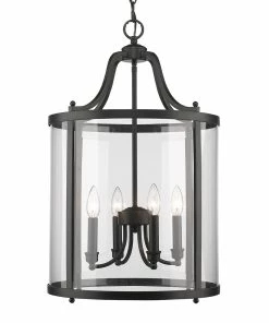 Golden Lighting Payton 4 Light Pendant American Farmhouse