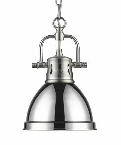 Golden Lighting Transitional Looks Duncan Mini Pendant With Chain - Closeout
