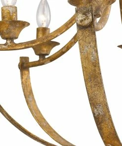 Flash Sale ๐งจ Golden Lighting Victoria 6 Light Chandelier โจ 10 Golden Lighting Victoria 6 Light Chandelier