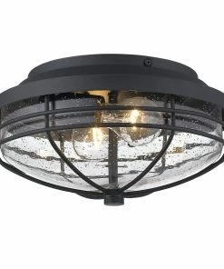 Golden Lighting Seaport Outdoor Flush Mount