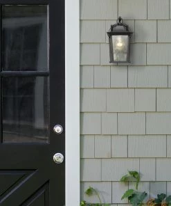 Golden Lighting Brigham Outdoor Medium Wall Sconce