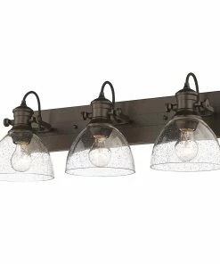 Wholesale ๐ Golden Lighting American Farmhouse Hines 3 Light Semi-Flush โ๏ธ 44 Golden Lighting American Farmhouse Hines 3 Light Semi-Flush