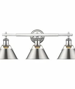 Golden Lighting Transitional Looks Orwell 3 Light Bath Vanity - Closeout