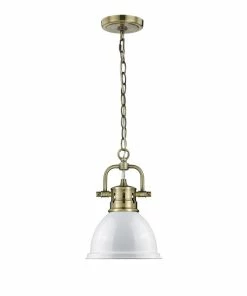 Golden Lighting Transitional Looks Duncan Mini Pendant With Chain - Closeout