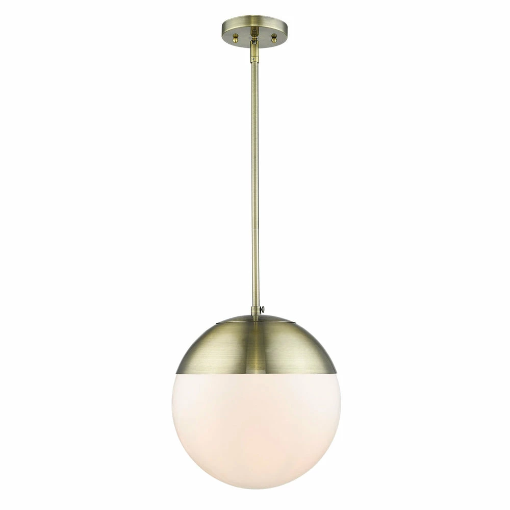 New ๐ Golden Lighting American Farmhouse Dixon 1 Light Pendant With Rod - Closeout โ๏ธ 3 Golden Lighting American Farmhouse Dixon 1 Light Pendant With Rod - Closeout