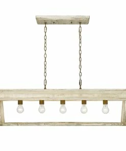 Golden Lighting Haiden Linear Pendant American Farmhouse