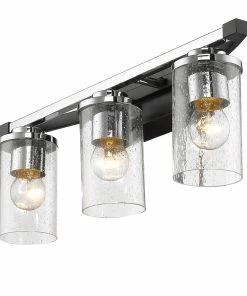 Golden Lighting American Farmhouse Mercer 3 Light Bath Vanity