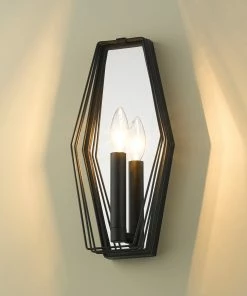 Golden Lighting Gia Wall Sconce - Closeout American Farmhouse