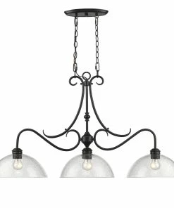 Golden Lighting American Farmhouse Parrish Linear Pendant