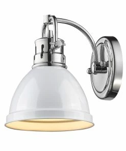 Golden Lighting American Farmhouse Duncan 1 Light Bath Vanity