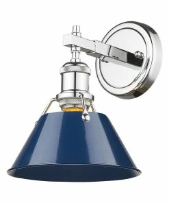 Golden Lighting Orwell 1 Light Bath Vanity American Farmhouse