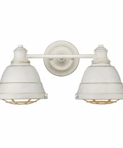 New ๐ Golden Lighting Bartlett 2 Light Bath Vanity American Farmhouse ๐ 13 Golden Lighting Bartlett 2 Light Bath Vanity American Farmhouse
