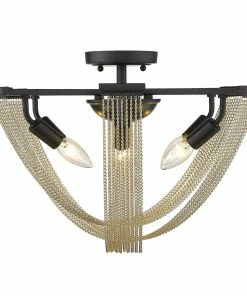 Cheapest ๐ Golden Lighting American Farmhouse Samba 6 Light Semi-Flush - Closeout ๐ 17 Golden Lighting American Farmhouse Samba 6 Light Semi-Flush - Closeout