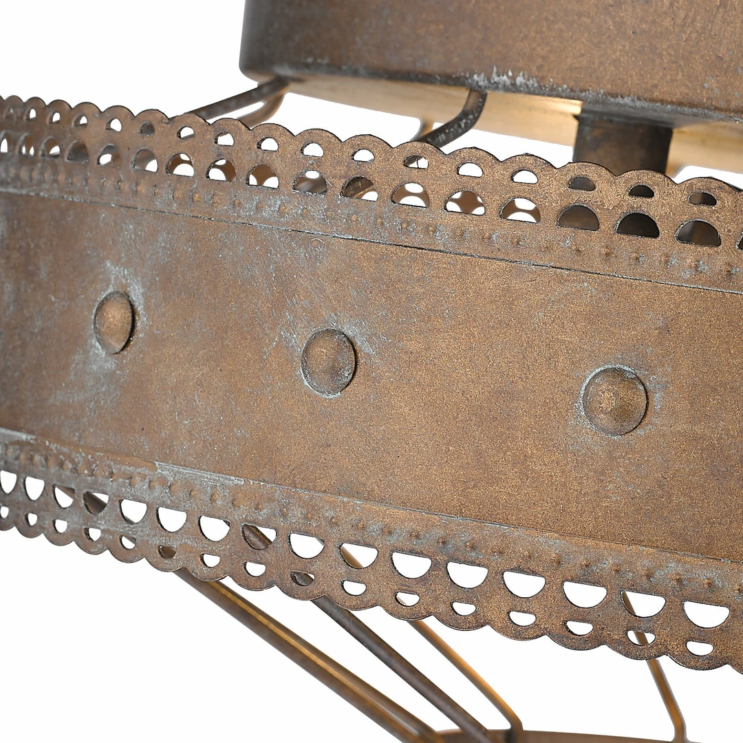 Best deal ๐ฅฐ Golden Lighting Ferris Flush Mount ๐ 6 Golden Lighting Ferris Flush Mount