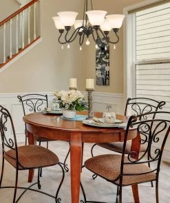 Best reviews of 🌟 Golden Lighting Donya Chandelier American Farmhouse ⭐ 11 Golden Lighting Donya Chandelier American Farmhouse