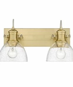 Wholesale ❤️ Golden Lighting Hines 2 Light Semi-Flush American Farmhouse 😉 27 Golden Lighting Hines 2 Light Semi-Flush American Farmhouse