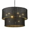 Golden Lighting American Farmhouse Erma 9 Light Chandelier