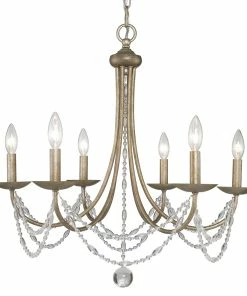 Golden Lighting Mirabella 6 Light Chandelier