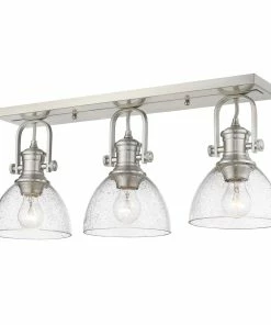 Golden Lighting Hines 3 Light Bath Vanity American Farmhouse