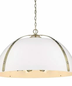Golden Lighting Transitional Looks Aldrich 8 Light Pendant - Closeout