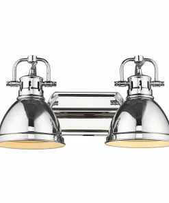 New ✨ Golden Lighting Duncan 2 Light Bath Vanity 👍 193 Golden Lighting Duncan 2 Light Bath Vanity