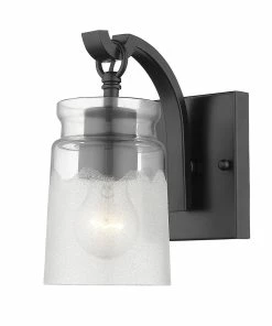 Golden Lighting Travers 1 Light Bath Vanity American Farmhouse