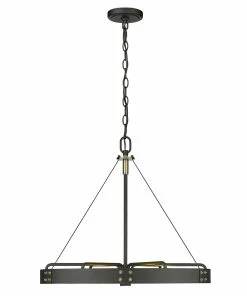 Golden Lighting American Farmhouse Vaughn Medium Pendant