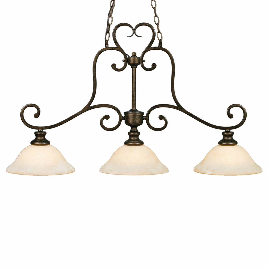 Budget ๐ Golden Lighting American Farmhouse Torbellino 3 Light Linear Pendant ๐ 3 Golden Lighting American Farmhouse Torbellino 3 Light Linear Pendant