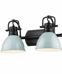 New ✨ Golden Lighting Duncan 2 Light Bath Vanity 👍 176 Golden Lighting Duncan 2 Light Bath Vanity