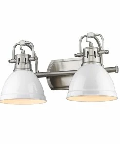 New ✨ Golden Lighting Duncan 2 Light Bath Vanity 👍 242 Golden Lighting Duncan 2 Light Bath Vanity