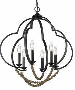 Golden Lighting Flori 6 Light Pendant