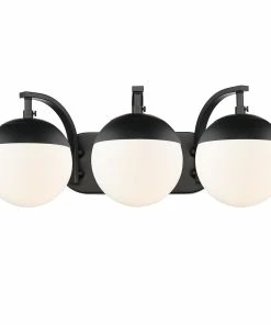 Golden Lighting American Farmhouse Dixon 3 Light Bath Vanity