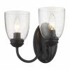 Golden Lighting American Farmhouse Parrish 2 Light Wall Sconce