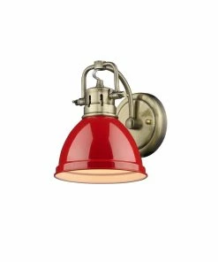 Golden Lighting American Farmhouse Duncan 1 Light Bath Vanity - Closeout