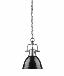 Golden Lighting Transitional Looks Duncan Mini Pendant With Chain - Closeout