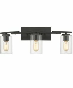 Golden Lighting American Farmhouse Monroe 3 Light Bath Vanity