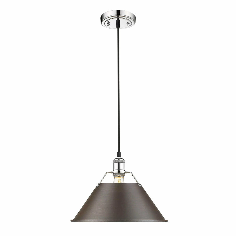 Best Pirce ๐ Golden Lighting Orwell Large Pendant - 14" - Closeout ๐ 11 Golden Lighting Orwell Large Pendant - 14" - Closeout