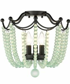 Golden Lighting Tiara Semi-Flush