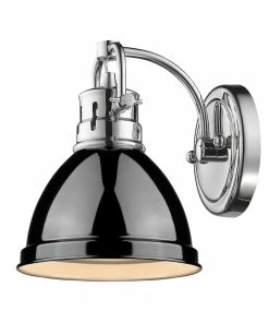 Golden Lighting American Farmhouse Duncan 1 Light Bath Vanity