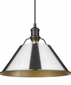Best Pirce ๐ Golden Lighting Orwell Large Pendant - 14" - Closeout ๐ 25 Golden Lighting Orwell Large Pendant - 14