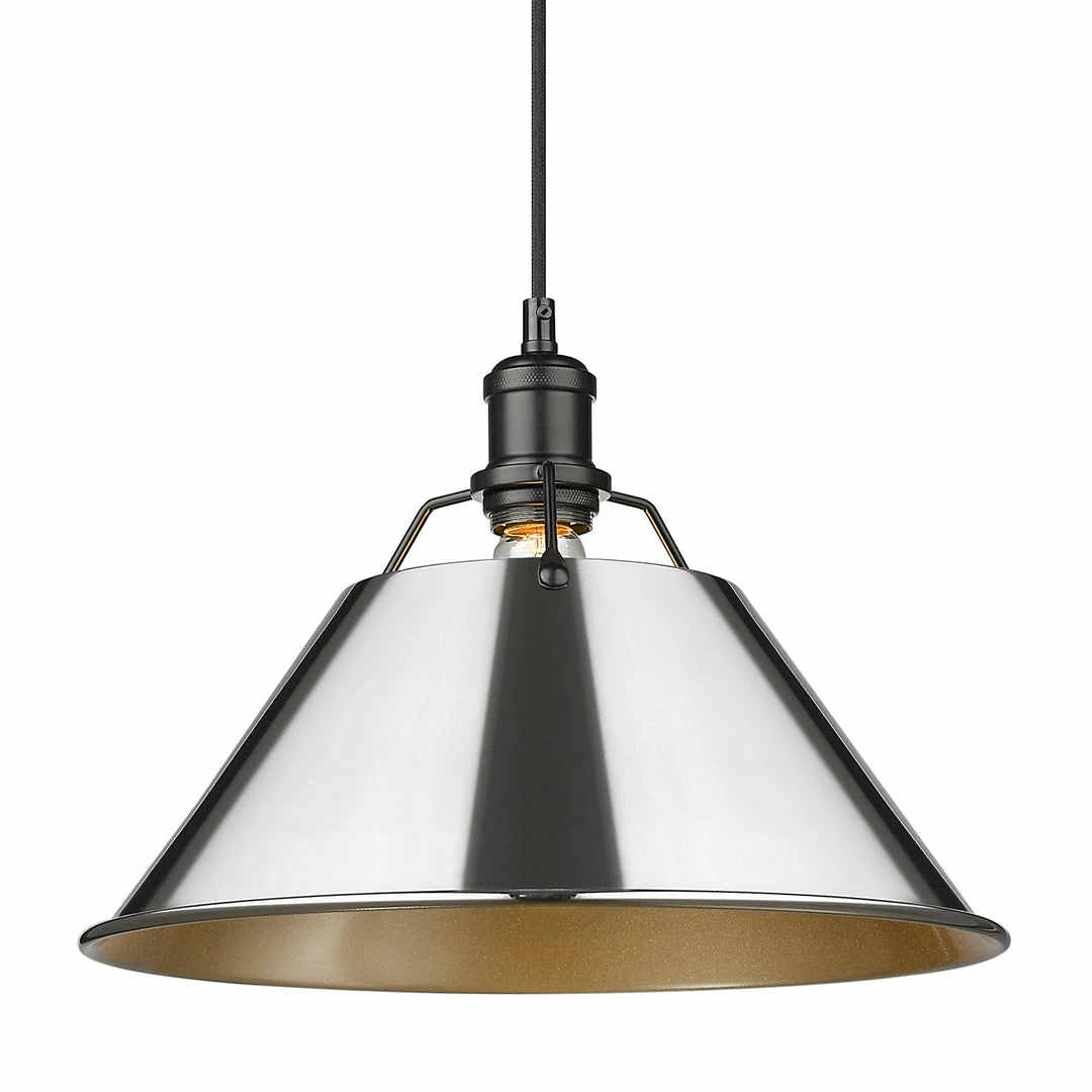 Best Pirce ๐ Golden Lighting Orwell Large Pendant - 14" - Closeout ๐ 14 Golden Lighting Orwell Large Pendant - 14" - Closeout