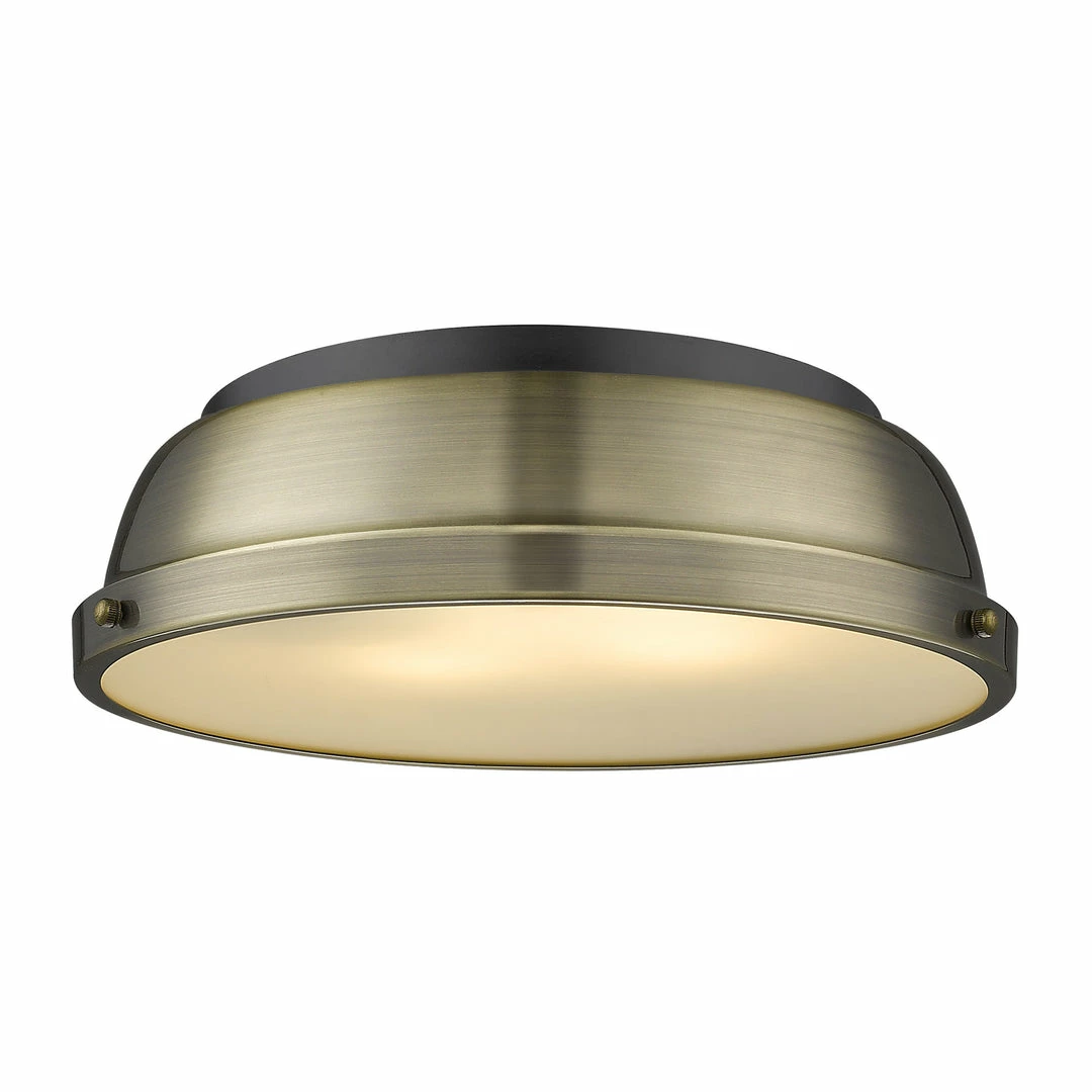 Top 10 💯 Golden Lighting Transitional Looks Duncan 14" Flush Mount 🥰 17 Golden Lighting Transitional Looks Duncan 14" Flush Mount