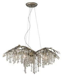 Golden Lighting Autumn 6 Light Chandelier American Farmhouse