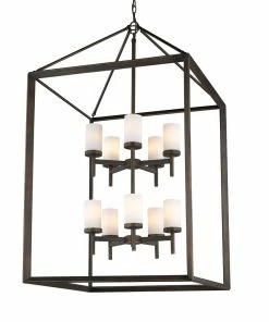 Deals ๐ Golden Lighting Smyth 10 Light Pendant - Closeout ๐ 8 Golden Lighting Smyth 10 Light Pendant - Closeout