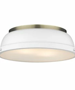 Top 10 💯 Golden Lighting Transitional Looks Duncan 14" Flush Mount 🥰 100 Golden Lighting Transitional Looks Duncan 14
